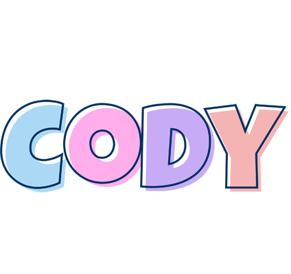 Cody pastel logo