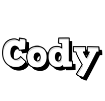 Cody snowing logo