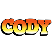 Cody sunset logo