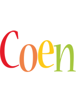 Coen birthday logo