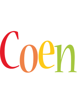 Coen birthday logo