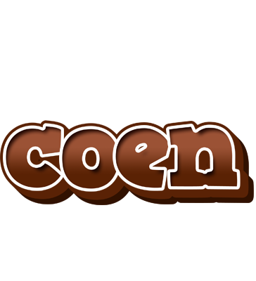Coen brownie logo