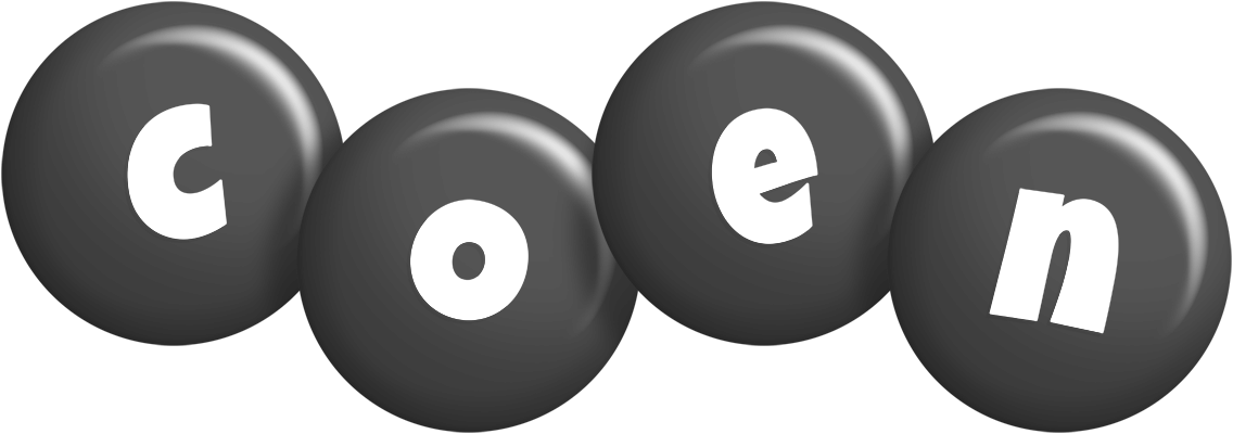 Coen candy-black logo
