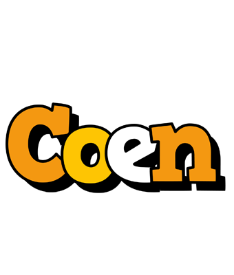 Coen cartoon logo