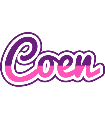 Coen cheerful logo