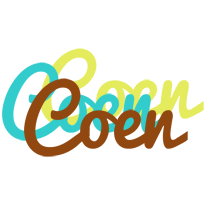 Coen cupcake logo