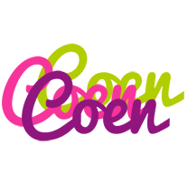 Coen flowers logo