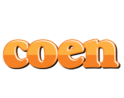 Coen orange logo