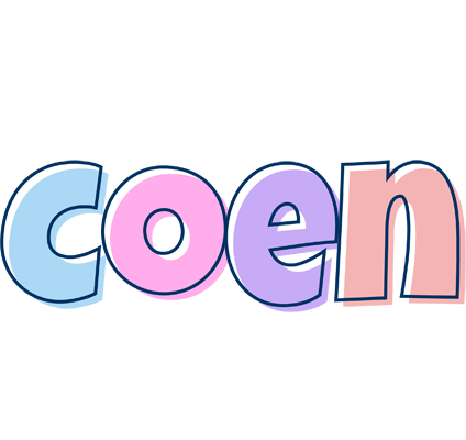 Coen pastel logo