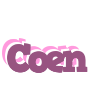 Coen relaxing logo