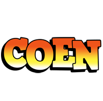 Coen sunset logo