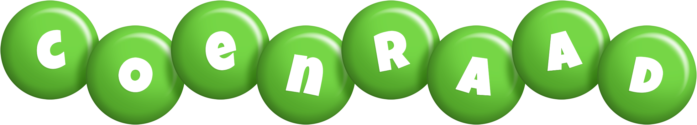 Coenraad candy-green logo