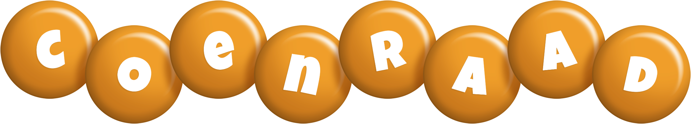 Coenraad candy-orange logo