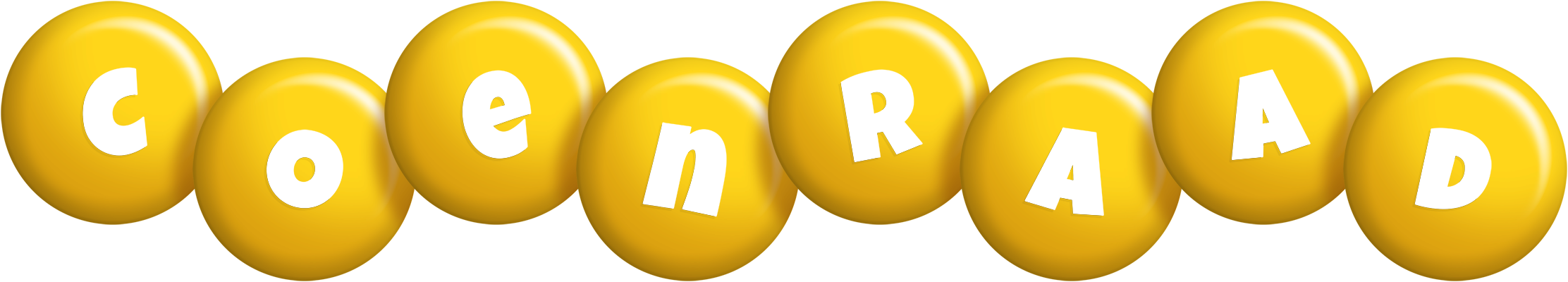 Coenraad candy-yellow logo