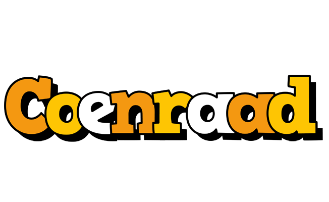 Coenraad cartoon logo