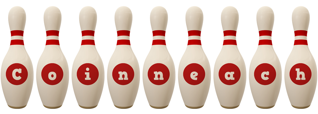 Coinneach bowling-pin logo