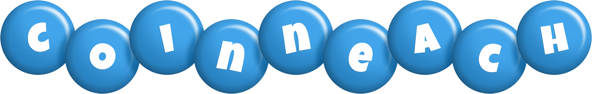 Coinneach candy-blue logo