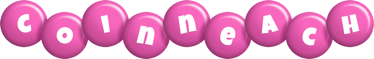 Coinneach candy-pink logo