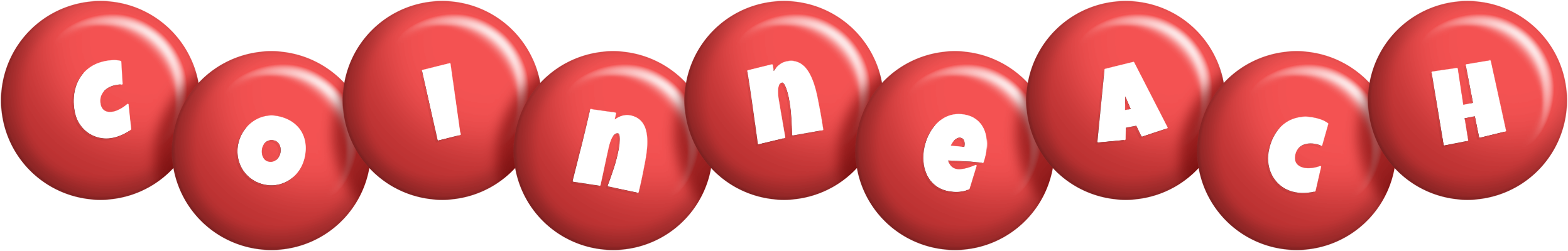 Coinneach candy-red logo
