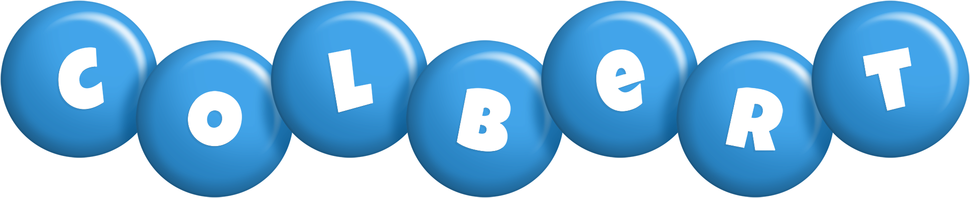 Colbert candy-blue logo