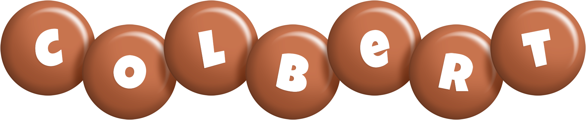 Colbert candy-brown logo