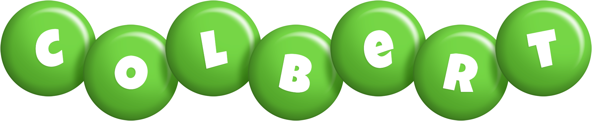 Colbert candy-green logo