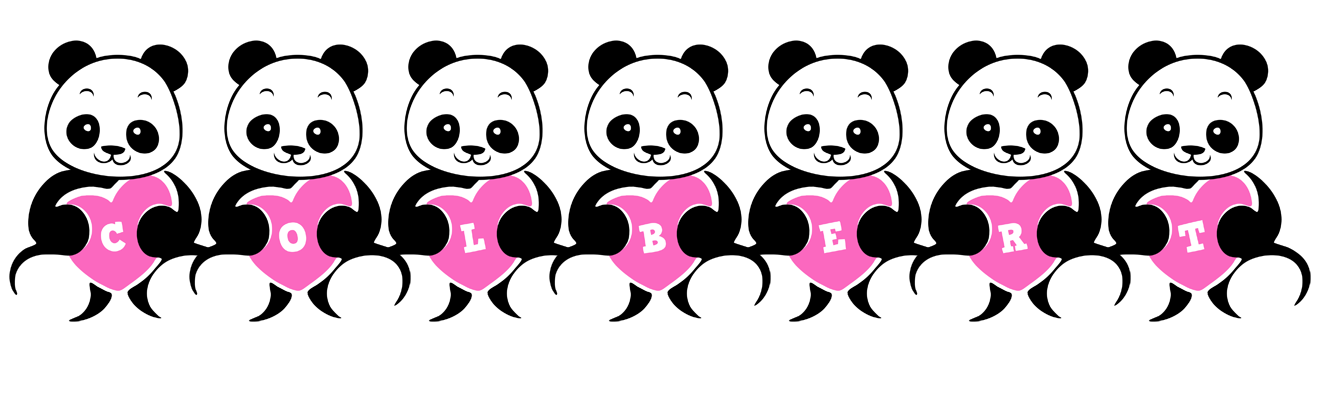 Colbert love-panda logo