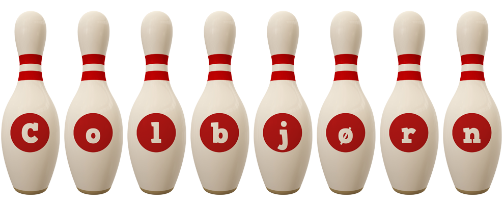 Colbjørn bowling-pin logo