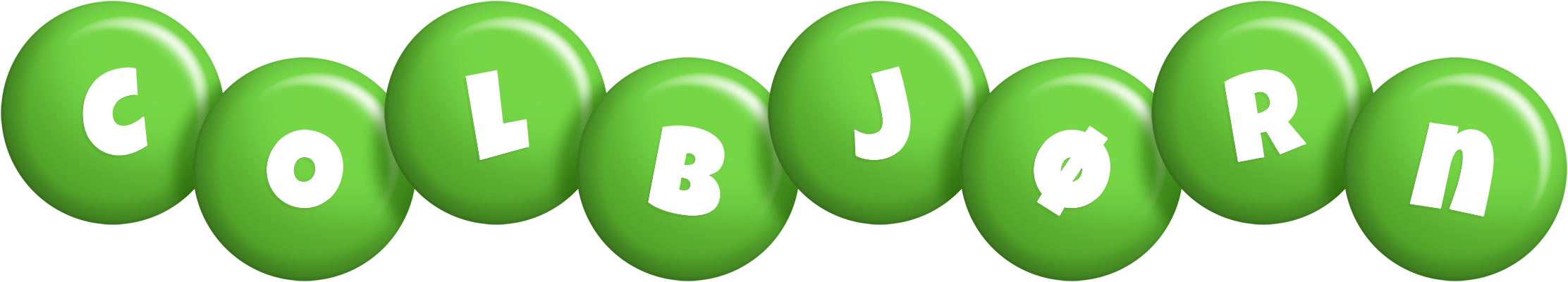 Colbjørn candy-green logo