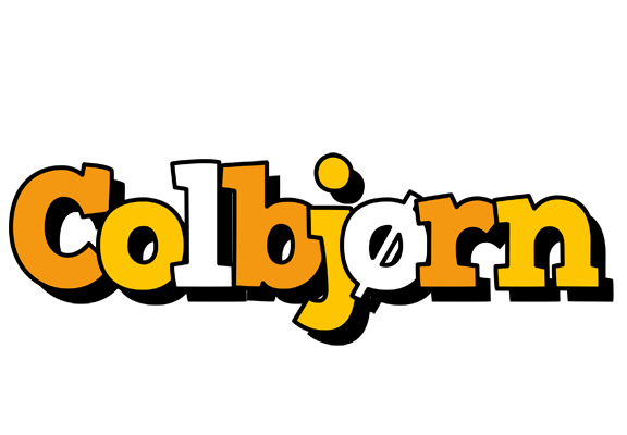 Colbjørn cartoon logo
