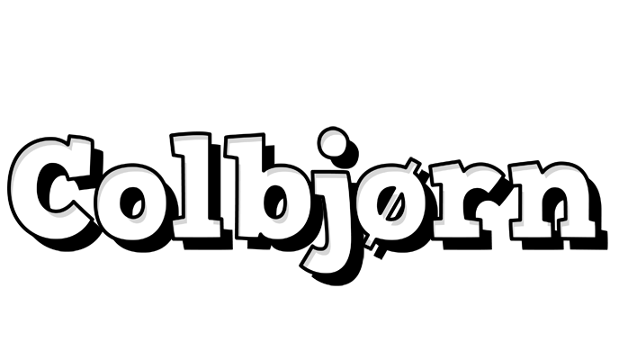 Colbjørn snowing logo