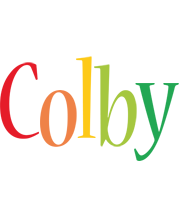 Colby birthday logo