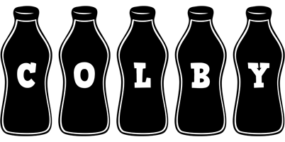 Colby bottle logo