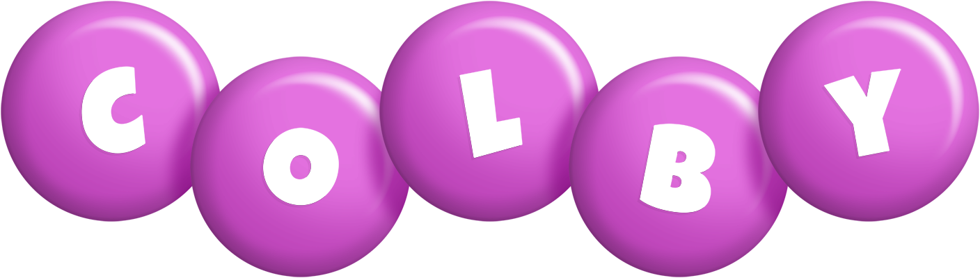 Colby candy-purple logo