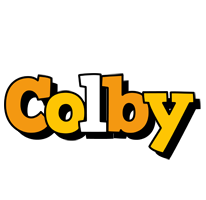 Colby cartoon logo