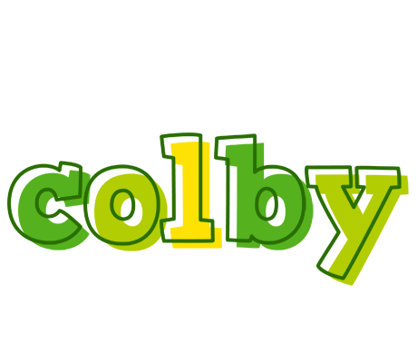 Colby juice logo