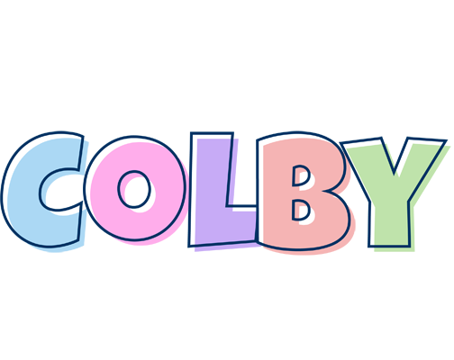 Colby pastel logo