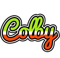 Colby superfun logo