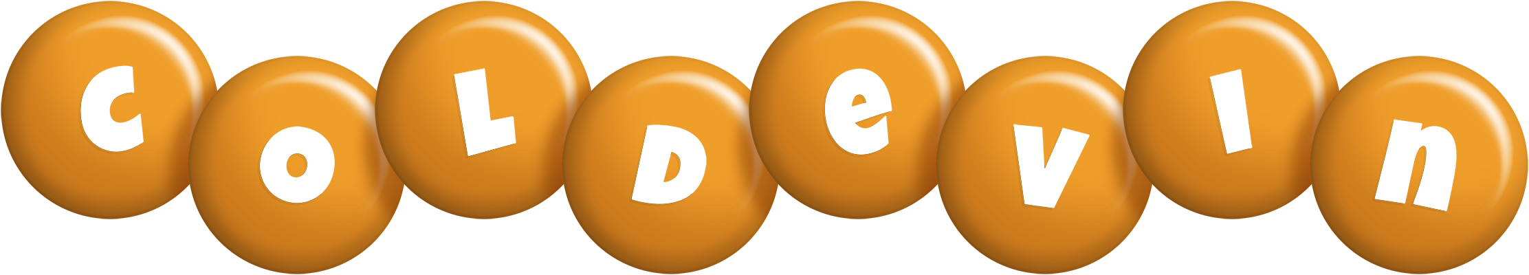 Coldevin candy-orange logo