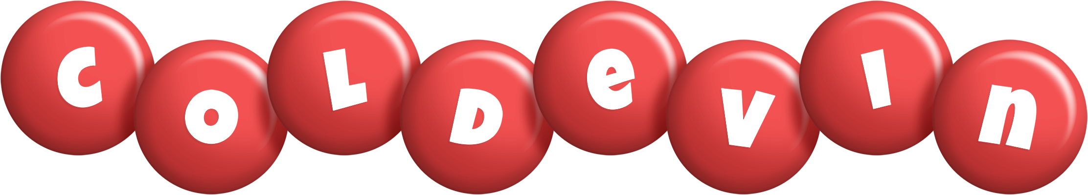 Coldevin candy-red logo