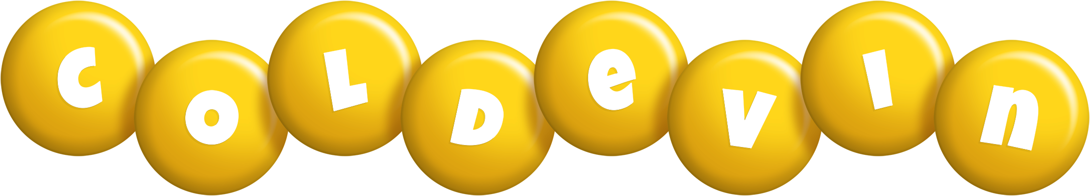 Coldevin candy-yellow logo