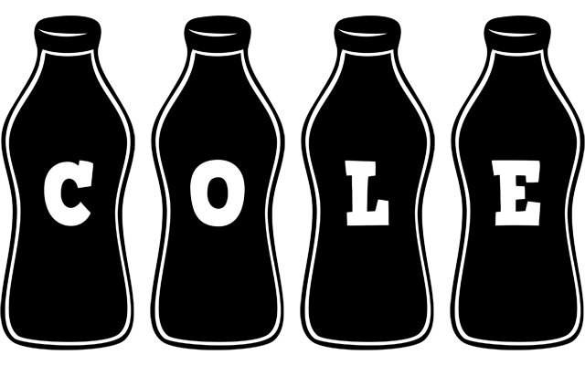 Cole bottle logo