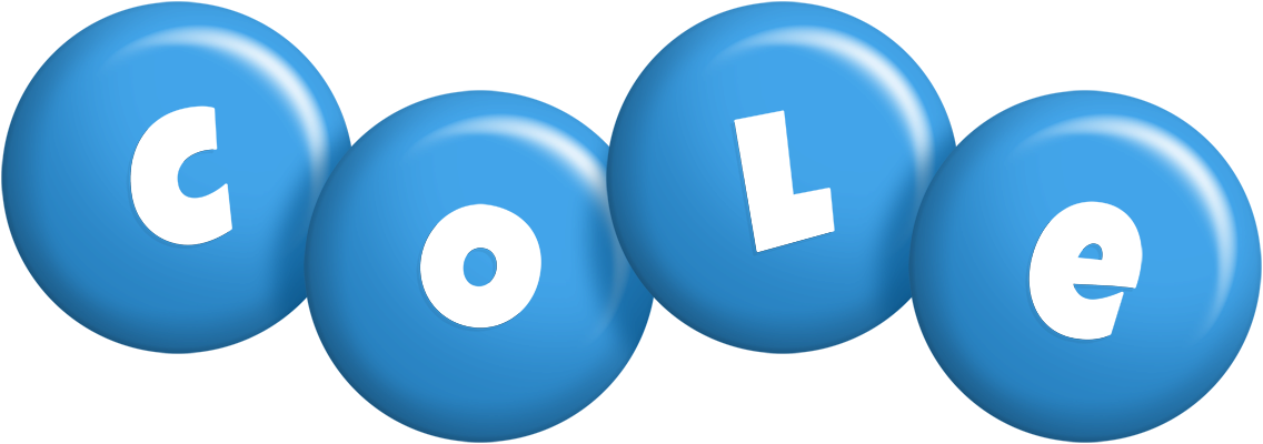 Cole candy-blue logo
