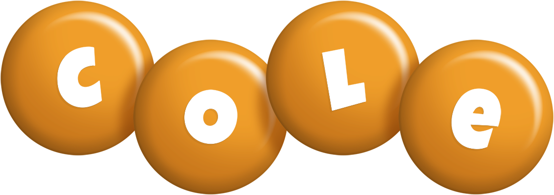 Cole candy-orange logo