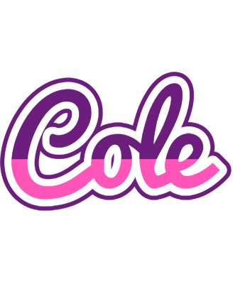 Cole cheerful logo