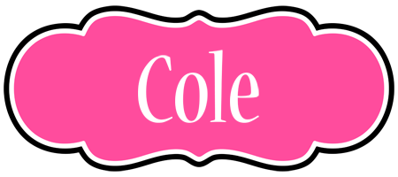 Cole invitation logo