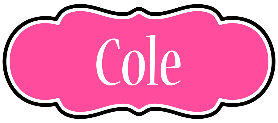Cole invitation logo