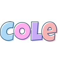 Cole pastel logo