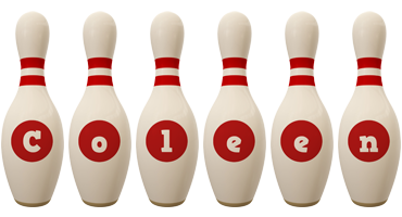 Coleen bowling-pin logo