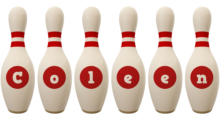 Coleen bowling-pin logo